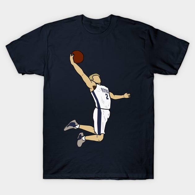 Matt McClung Dunk - George Town Hoyas T-Shirt by xavierjfong